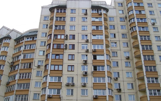 Остекление балкона в доме серии П 111М Пушкино