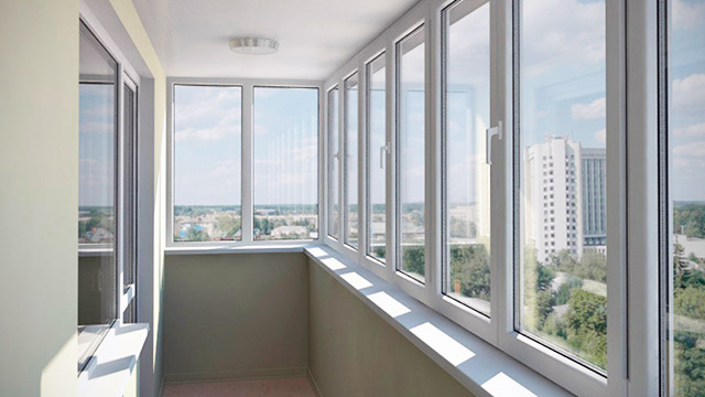 Пластиковые окна на балконы и лоджии с установкой Пушкино