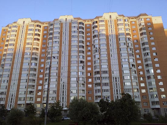Остекление балконов и лоджий в доме серии П44Т Пушкино