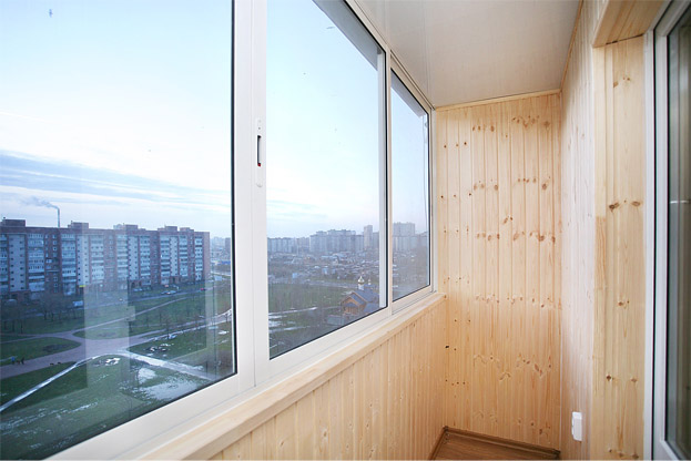 Остекление окон ПВХ лоджий и балконов пластиковыми окнами Пушкино