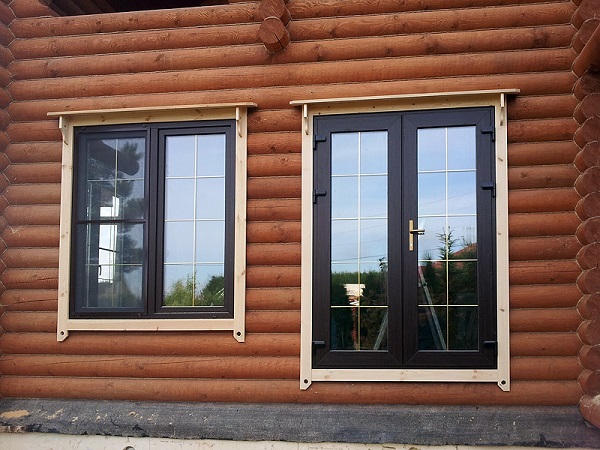 Установка пластиковых окон в деревянном доме Пушкино