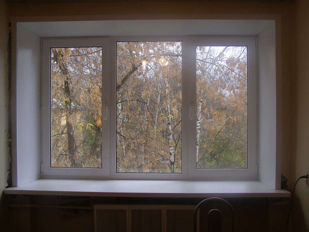 Готовые пластиковые окна для дачи и дома Пушкино
